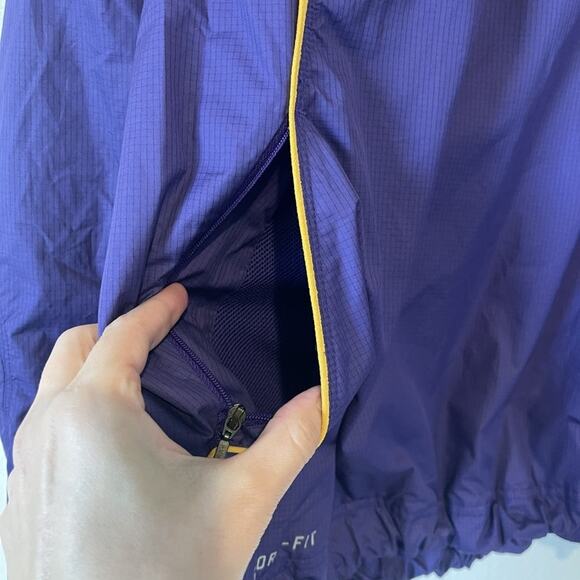 LSU Tigers Jacket Mens Small NCAA Football Nike Storm-Fit Windbreaker - Picture 14 of 16
